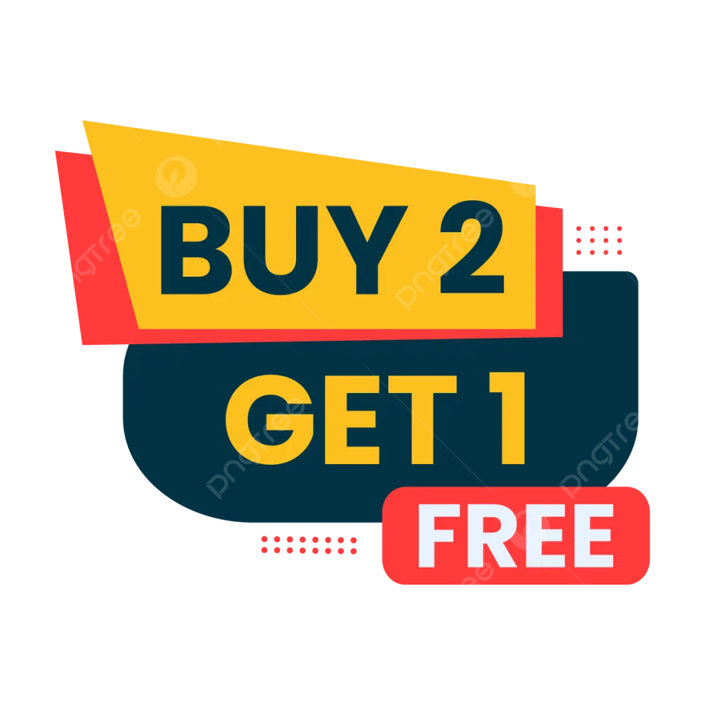 Buy 2 Get 1 Free Promotional Banner Vector, Buy Two Get One ...